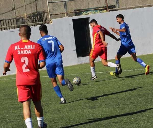 من مواجهة المبرة والأهلي صيدا
