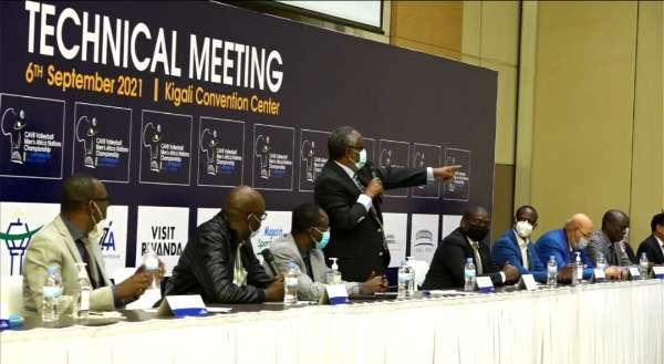 من عملية القرعة اليوم في كيجالي 