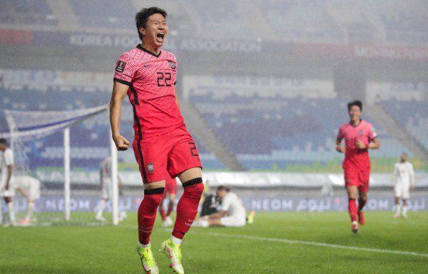 لاعبو منتخب كوريا الجنوبية 