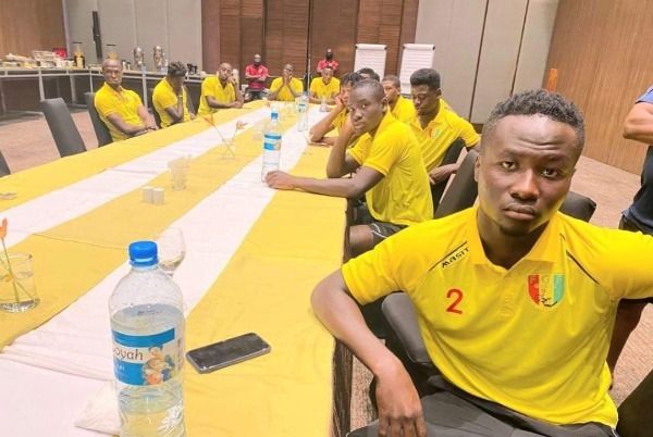 لاعبو منتخب غينيا