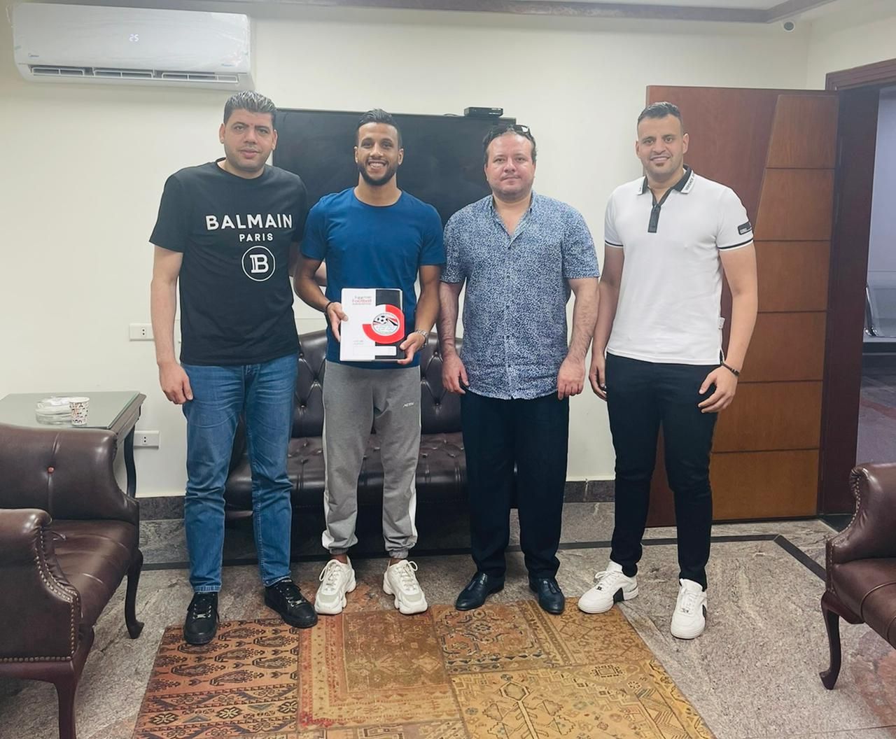 إسلام جمال بعد التوقيع للمصري