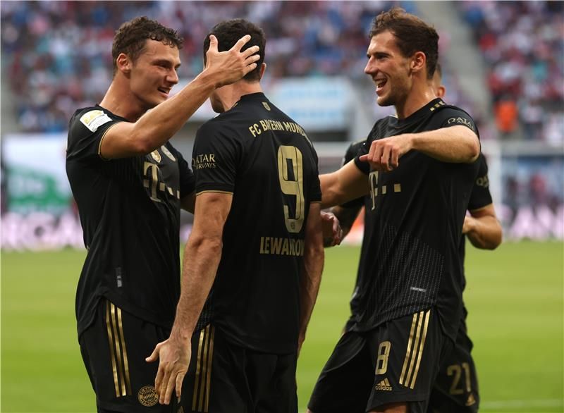 فرحة لاعبي بايرن