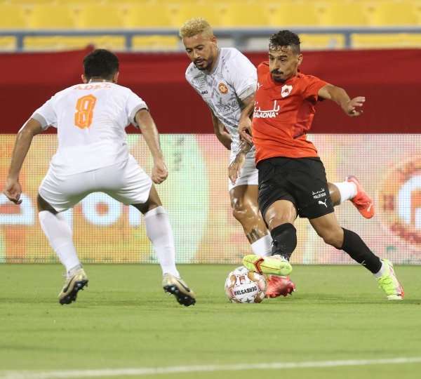 من المباراة