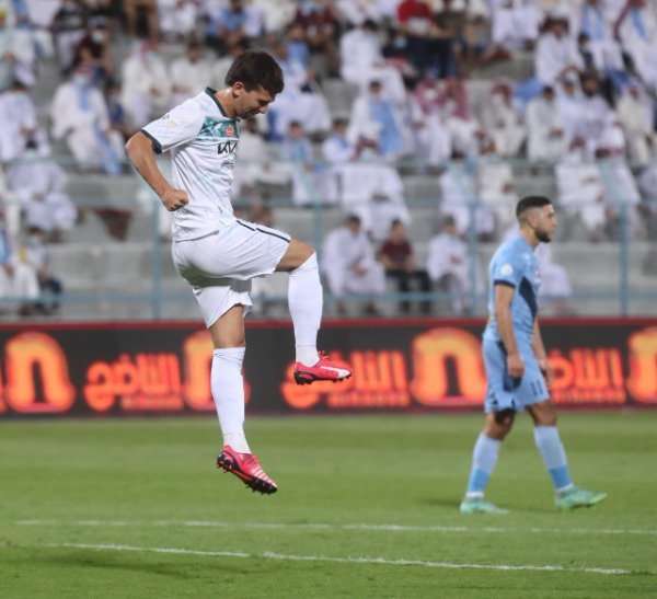 من المباراة 