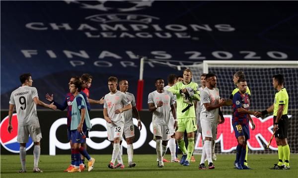 بايرن ضد برشلونة