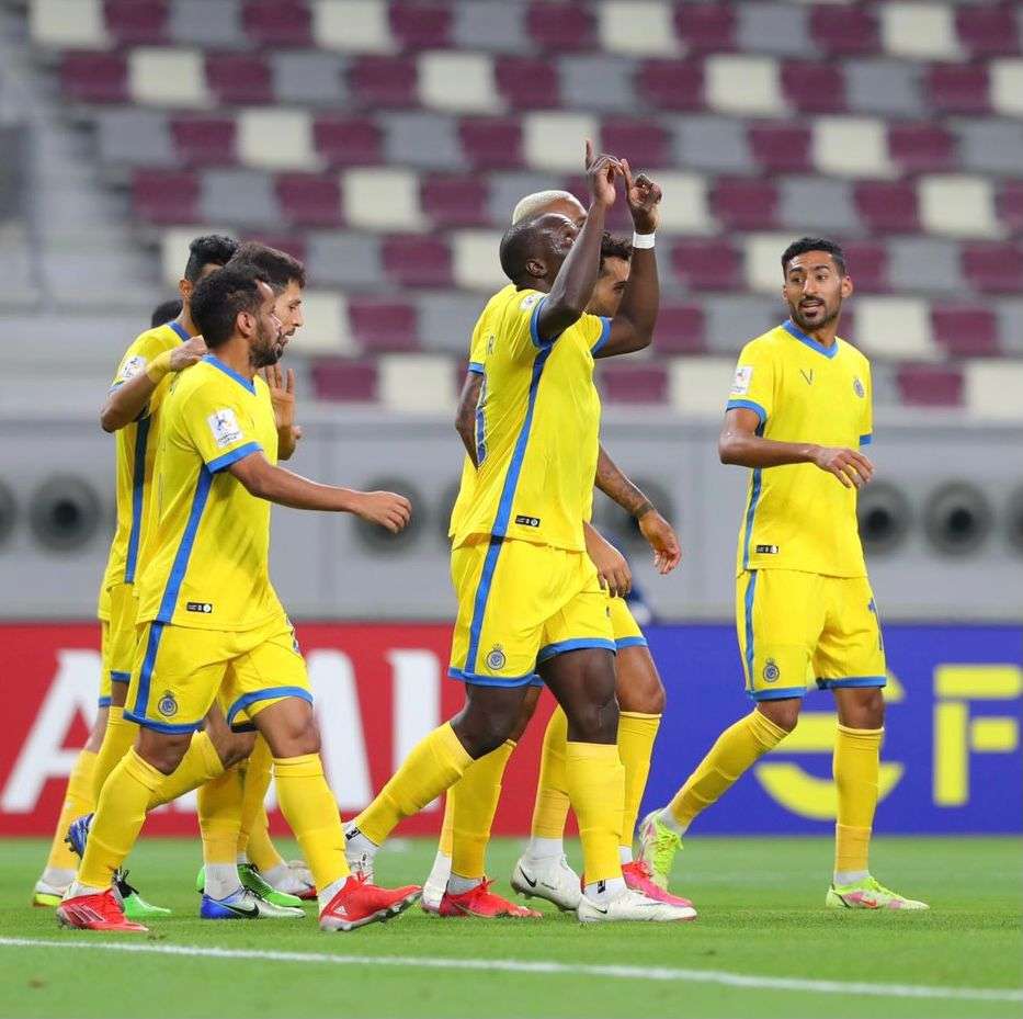 لاعبو النصر السعودي