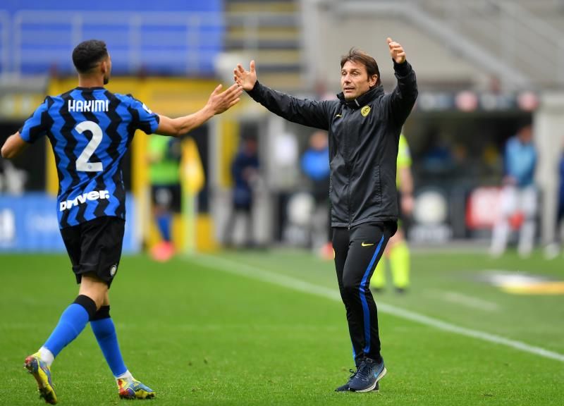 كونتي و حكيمي 