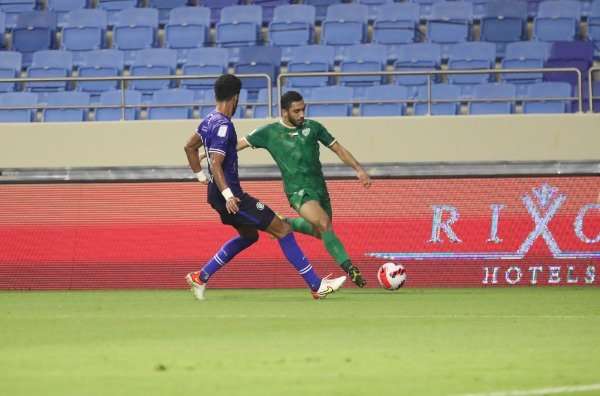 جانب من المباراة