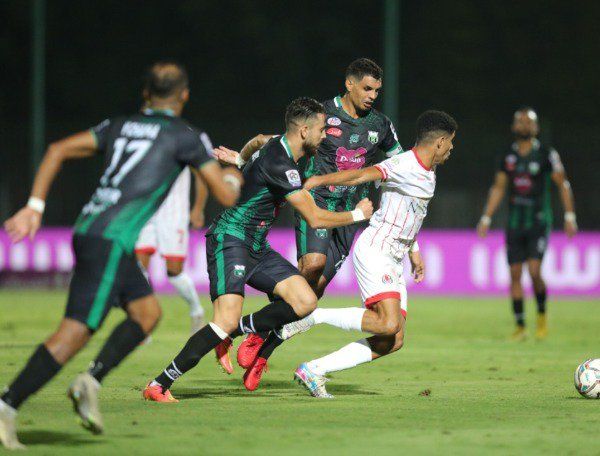 جانب من المباراة