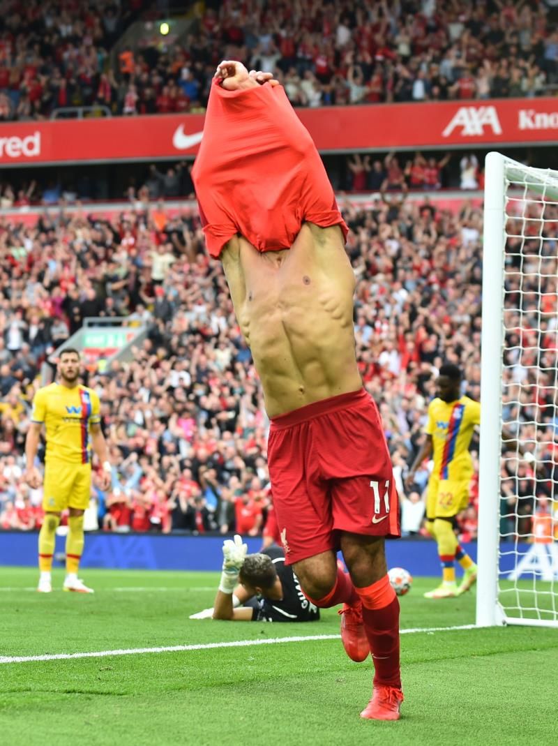 صلاح في مباراة الأمس