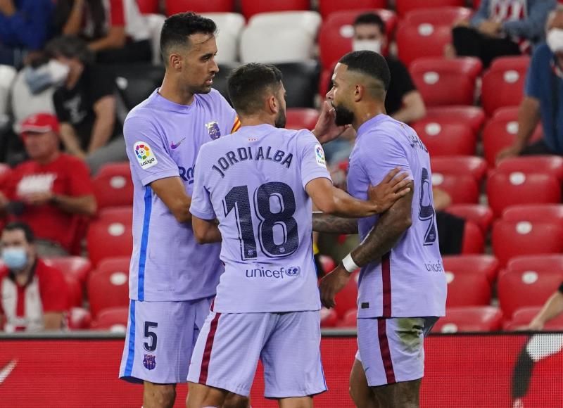 لاعبو برشلونة