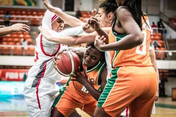 من مباراة تونس وكوت ديفوار اليوم