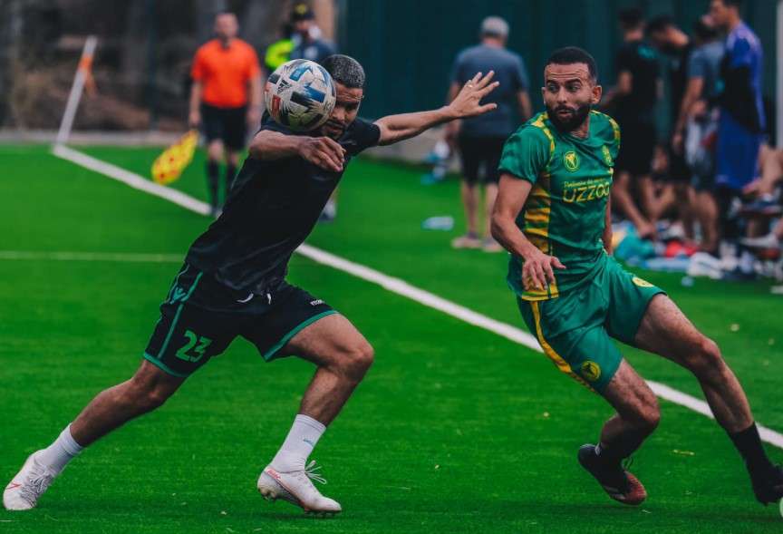 من اللقاء الودي