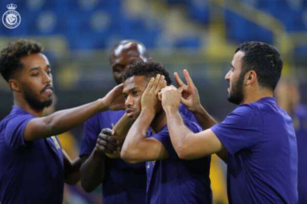 لاعبو النصر السعودي