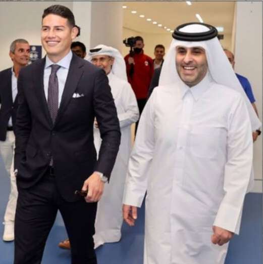 من وصول خاميس رودريجيز 