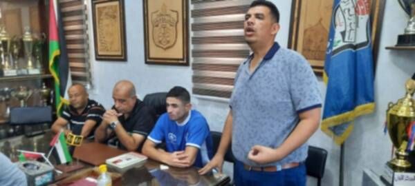 أبو غنيمة بقميص شباب رفح