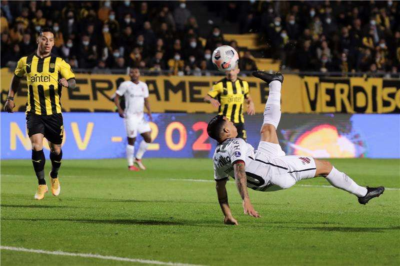 جانب من المباراة