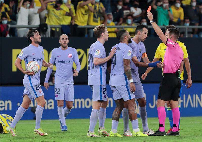 لاعبو برشلونة