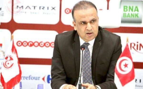 وديع الجريء رئيس اتحاد الكرة التونسي