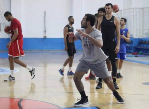 الزهراء خلال التدريبات
