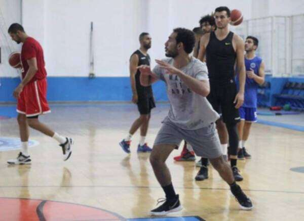 الزهراء خلال التدريبات