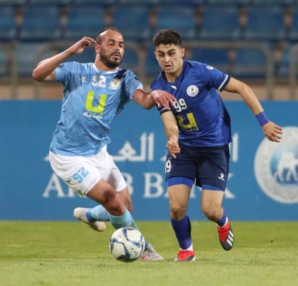 من لقاء سابق بين الفيصلي والرمثا