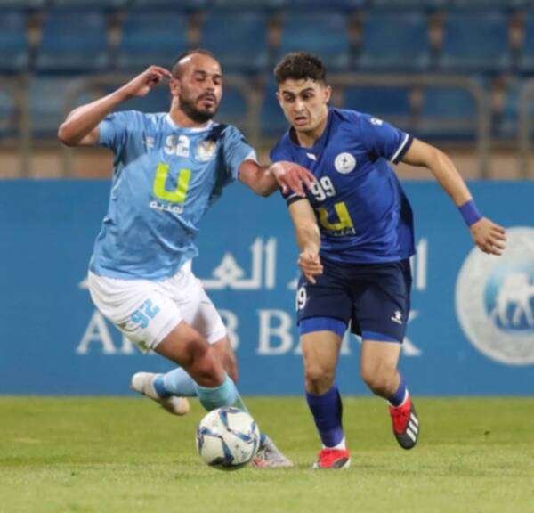 من لقاء سابق بين الفيصلي والرمثا