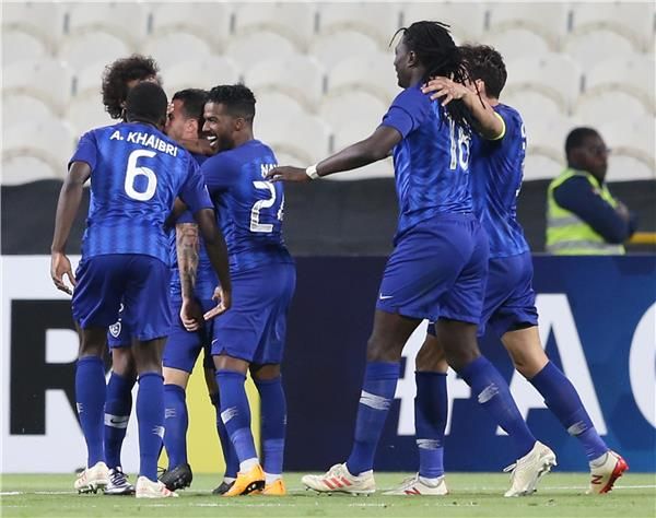 لاعبو الهلال السعودي