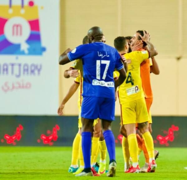 جانب من المباراة