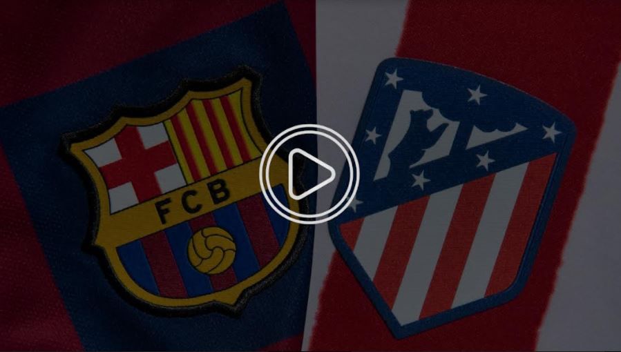 شعار أتلتيكو مدريد وبرشلونة