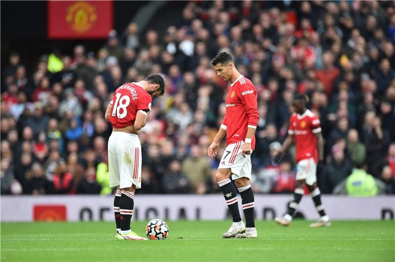 كريستيانو رونالدو في مباراة إيفرتون