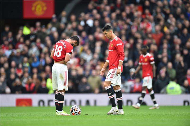 كريستيانو رونالدو في مباراة إيفرتون