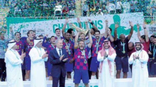 لاعبو برشلونة