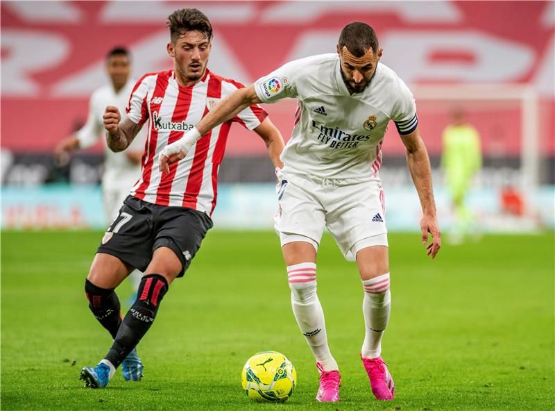 من مباراة سابقة بين ريال مدريد وأتلتيك بلباو 