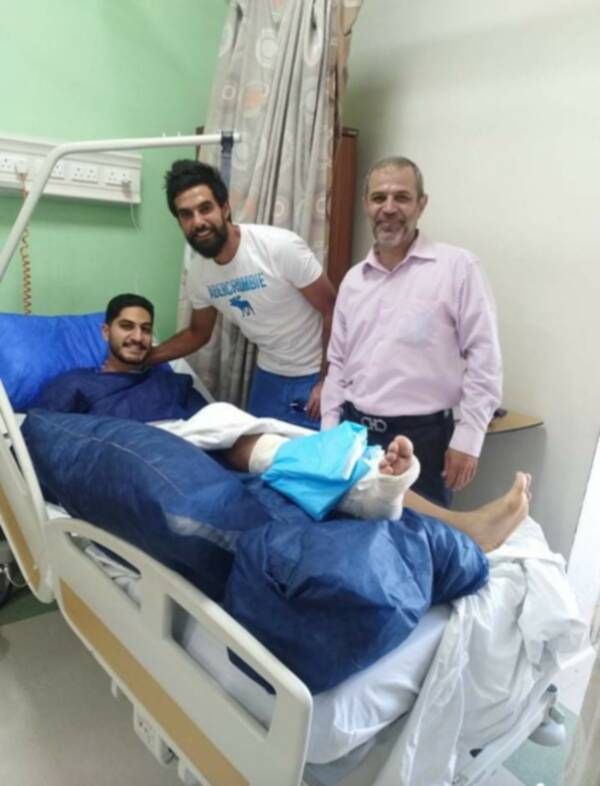 حبول بعد الإصابة