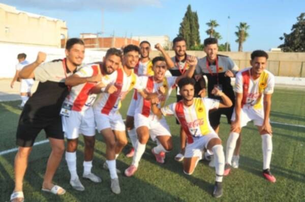 فرحة لاعبي ترجي جرجيس