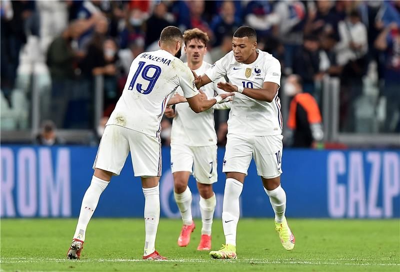 لاعبو منتخب فرنسا