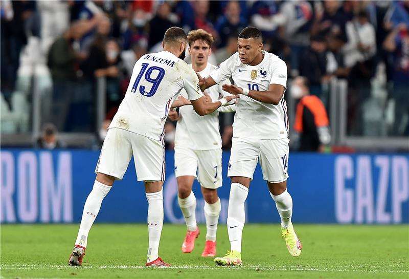 لاعبو منتخب فرنسا