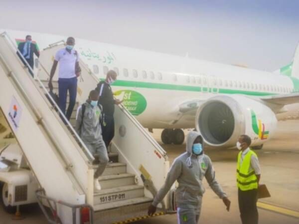 لاعبو منتخب موريتانيا