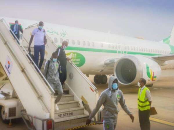 لاعبو منتخب موريتانيا