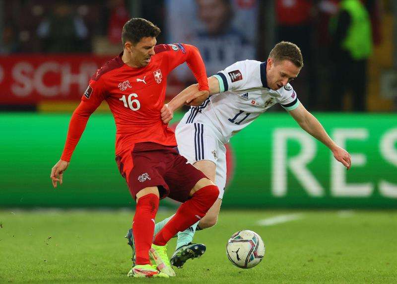 جانب من المباراة