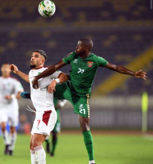 جانب من المباراة