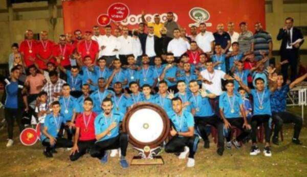 شباب رفح بطلا للدوري  