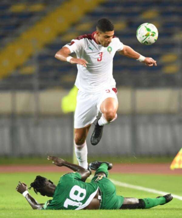 من مباراة المغرب وغينيا بيساو