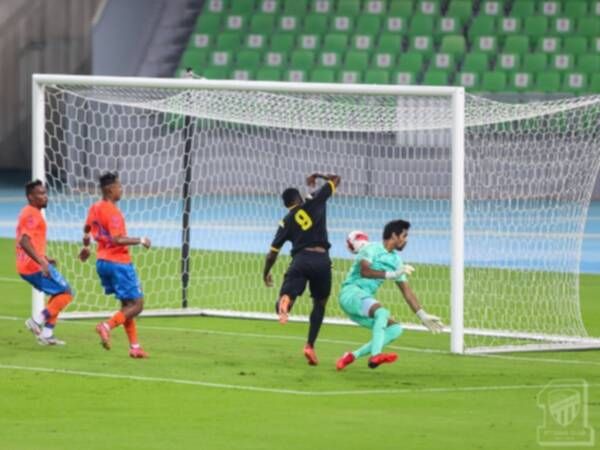 جانب من المباراة