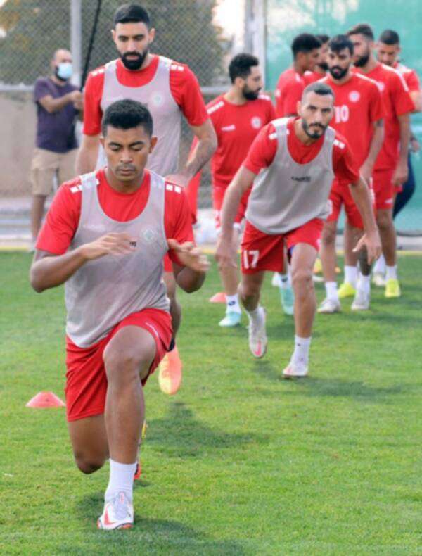 لاعبو منتخب لبنان 