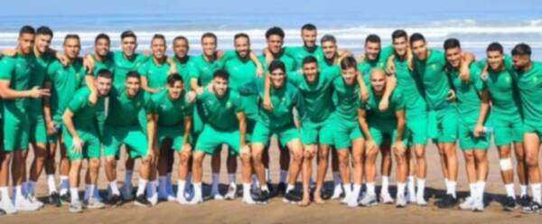 لاعبو المنتخب المغربي