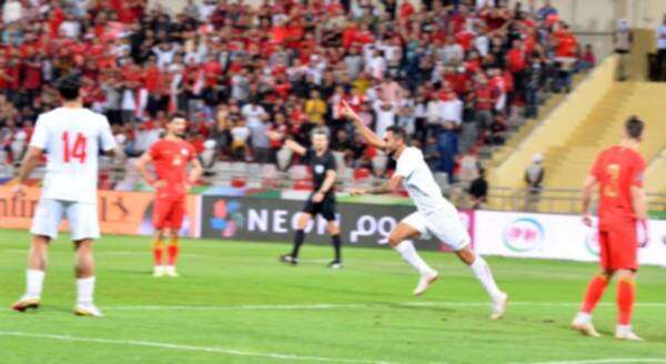 من المباراة