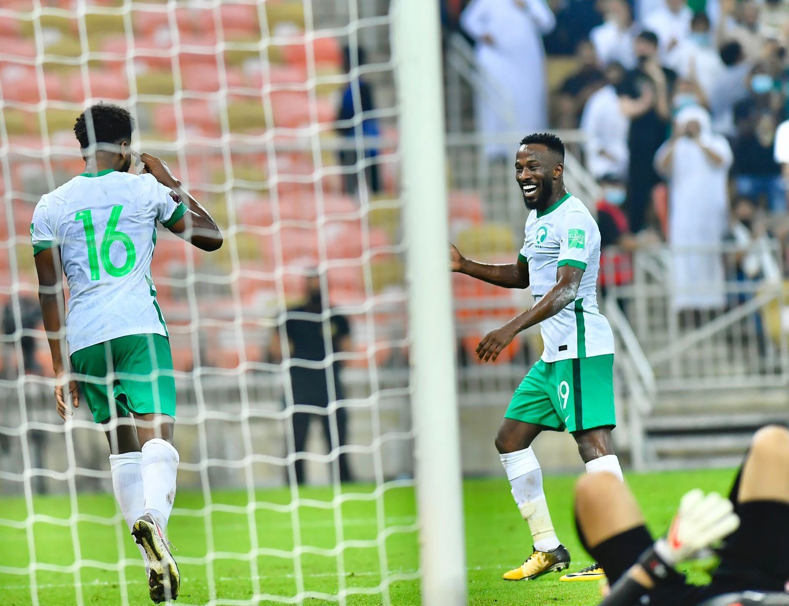 لاعبو منتخب السعودية