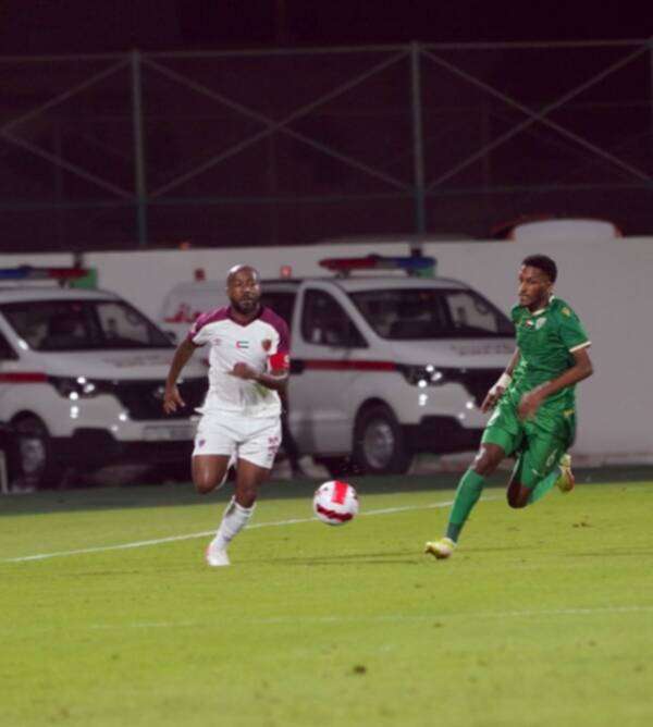 من لقاء سابق بين الوحدة وخورفكان